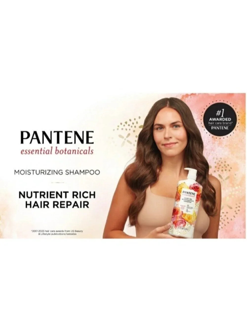 Pantene Essential Botanicals Moroccan Rose & Manuka Honey Shampoo